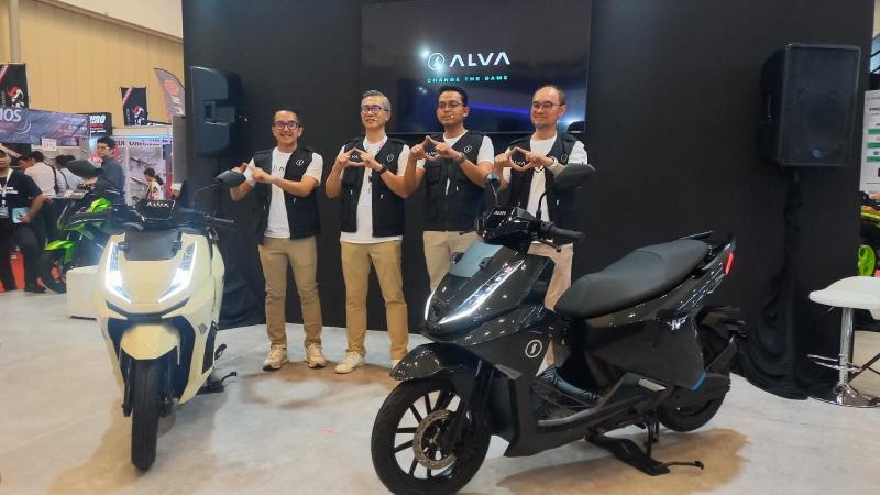 ALVA Perkenalkan Warna dan Fitur Unggulan N3 dengan Skema Cicilan Baterai di IMOS 2024