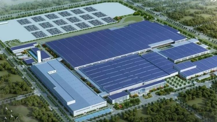 Pabrik mobil listrik baru Honda Dongfeng di Wuhan, Cina