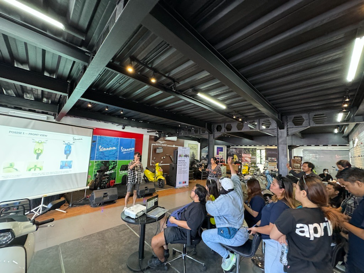 Keseruan acara MOTION ala Piaggio Indonesia untuk lifestye