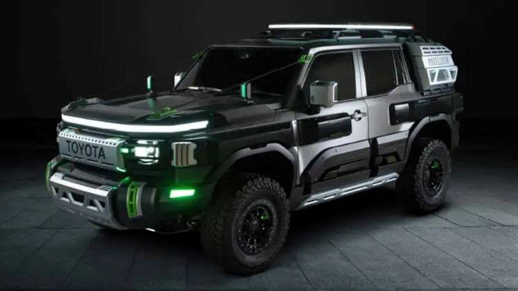 Tampilan Toyota Land Cruiser dari Modellista yang hadir di SEMA, Los Angeles
