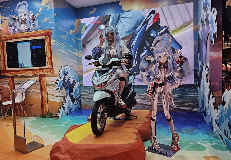 Kolaborasi New Honda BeAT x Kobo Kaneru di Indonesia Comic Con 2024