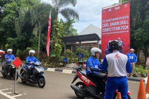 WMS Ajak Masyarakat Tingkatkan Kesadaran Berkendara Lewat Skill Competition 2024 di Safety Riding Center Jatake