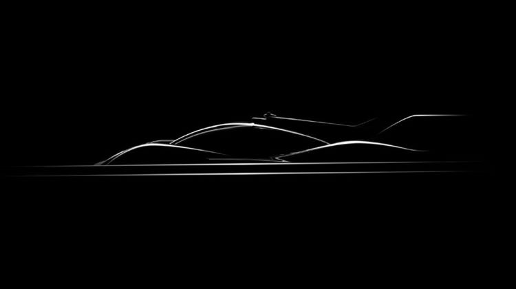 Tampilan teaser Hypercar Genesis yang siap melantai di lintasan balap. Foto: Dok. Carscoops