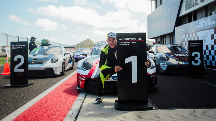 Moreno Soeprapto - AMM Motorsport (Foto: Porsche Indonesia)
