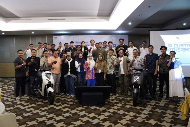 Seunya peserta GC Gathering bersama Wahana Honda Fleet - GSO Main Dealer sepeda motor Honda Jakarta - Tangerang