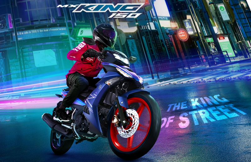 Aura Raja Jalanan Kian Menggoda, Yamaha MX-King 150 2025 Tampil dengan Warna Baru yang Lebih Fresh
