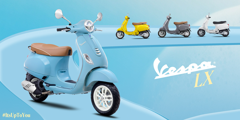 Pilihan Gaya Akhir Tahun, Vespa LX 125 I-GET Siap Jadi Primadona di Jalanan