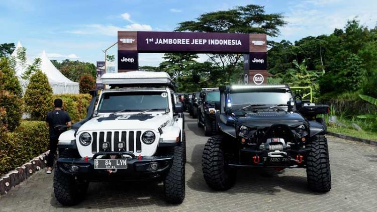Salah satu aktivitas komunitas Jeep yang dimotori oleh DAS Indonesia