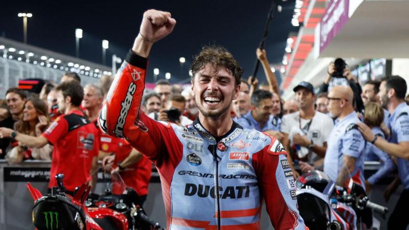 Fabio Di Giannantonio, didepak Gresini karena Marc Marquez kini punya kesempatan mengganggu Marquez. (Foto: ist)