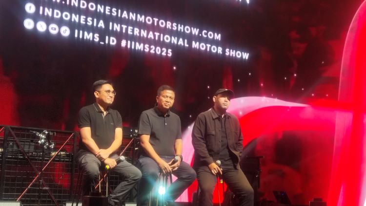 Petinggi Dyandra promosindo saat memaparkan inovasi dalam wajah IIMS 2025