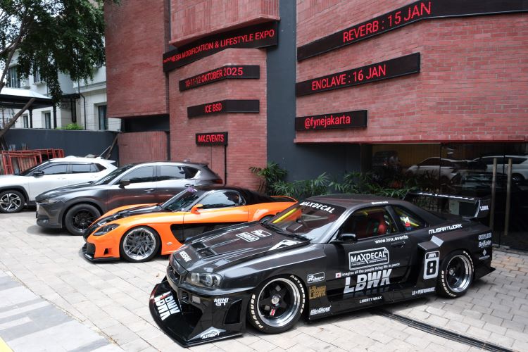 Deretan mobil modifikasi yang akan menjadi bagian dalam pameran IMX 2025