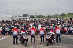 Pebalap MotoGP Joan Mir dan Luca Marini Hadir di Tengah Komunitas Honda