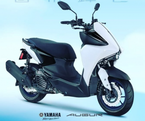 Yamaha Augur 155 2025, Skutik Futuristik dengan Teknologi Canggih Pertama di Dunia!