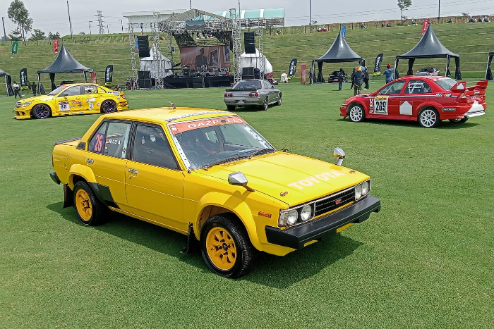 Beberapa lini display kendaraan Gazpoll Racing Team di Auto Kultur 2025