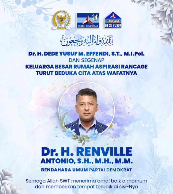 Kabar Duka Renville Antonio