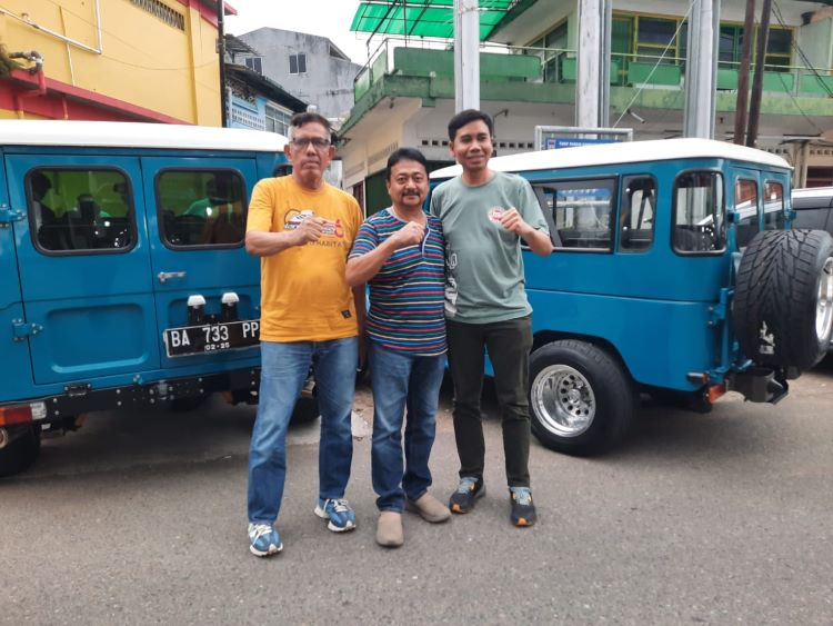 3 Ketua Klub, dari kiri Yulindo (TLCI Bukittinggi), Oslan M. Noer (THP) dan Zuwanda (TLCI Jambi), Foto: Ende