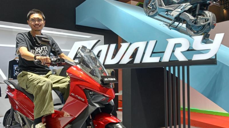 Duta Modjo di Motor Listrik MAKA Cavalry