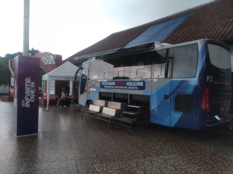 Layanan Samsat Jakarta di Gambir Expo, IIMS 2025