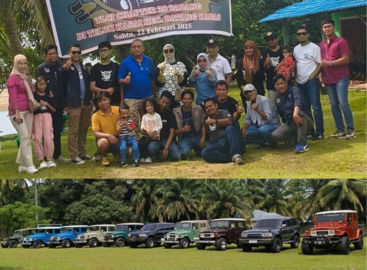 Member klub Toyota Land Cruiser Indonesia (TLCI) Chapter #28 Padang ngumpul bareng