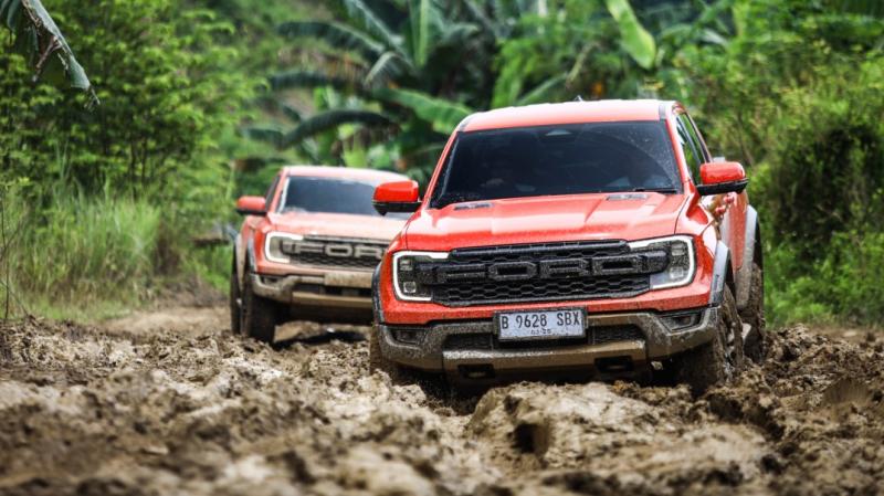 Next-Gen Ford Ranger Raptor Saat Dijajal Di Medan Ekstrem (Foto: RMA Indonesia)