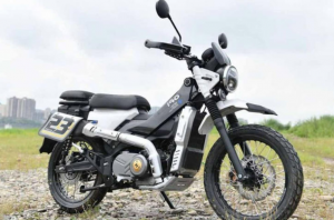 Bebek Trail Leten LT 190, Lebih Garang dari Honda CT125 dengan Traction Control & ABS