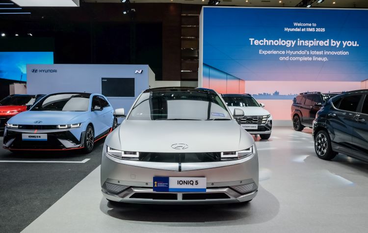 Tampilan model-model SUV Hyundai yang menarik perhatian di IIMS 2025