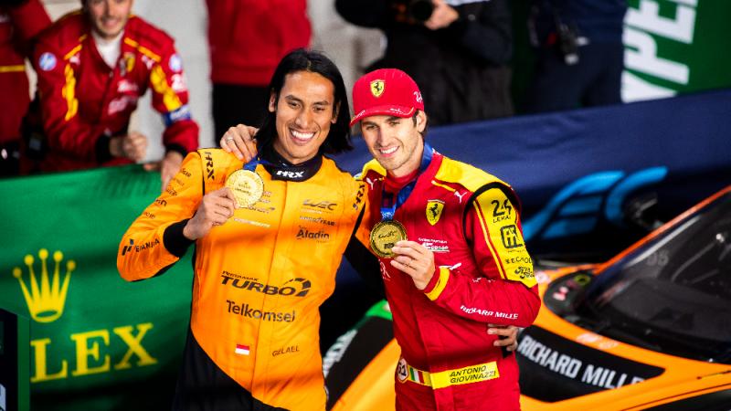 Sean Gelael Pole Position di FIA WEC Qatar 2025 Kelas LMGT3 (Foto: WEC)