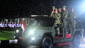 Intip Mobil Tangguh Yang Dinaiki Presiden RI Pada Upacara Parade Senja