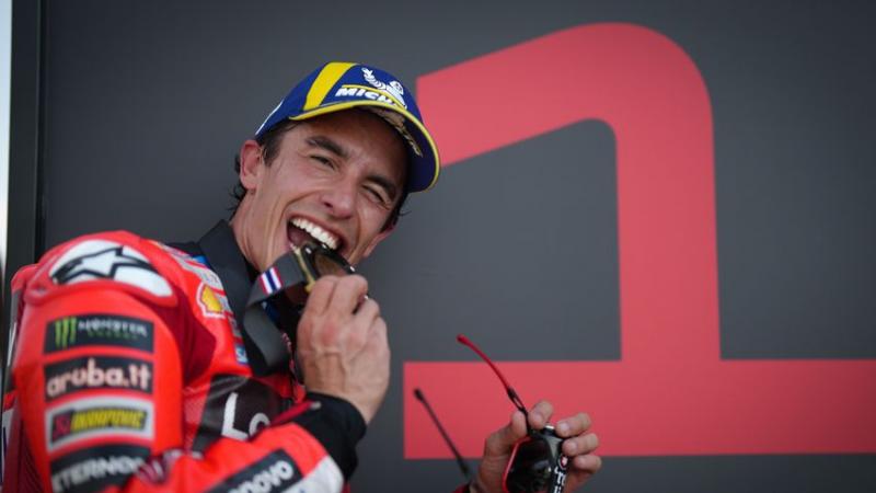 Marc Marquez Juarai Sprint Race GP Thailand 2025 (Foto: MotoGP)