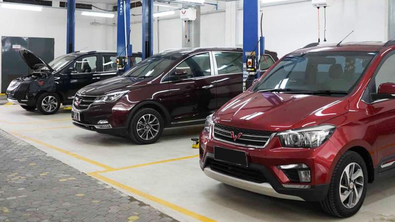 Ilustrasi Mobil Terendam Banjir (Foto: Wuling)