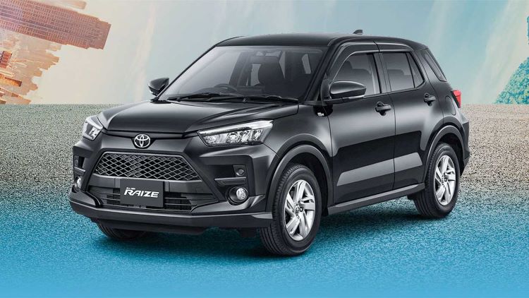 Tampilan Toyota Raize yang mengalami masalah pada sistem pengereman