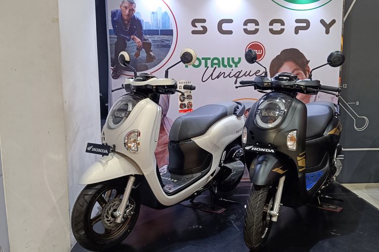 Motor Honda Scoopy baru yang menjadi incaran konsumen