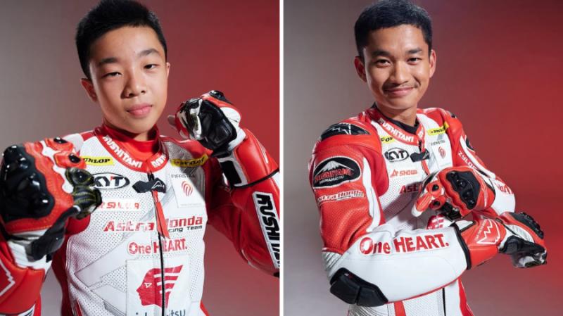 Davino Britani, Fadillah Arbi Aditama - AP250 Idemitsu FIM ARRC 2025 (Foto: AHRT)