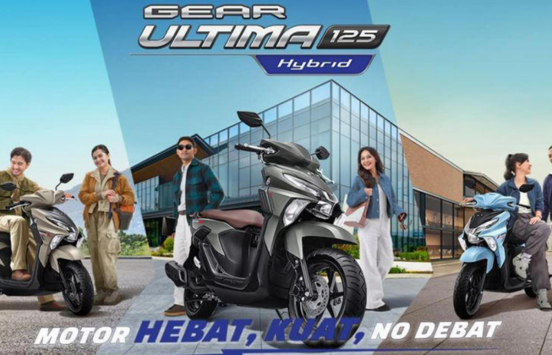 Peluncuran Yamaha Gear Ultima: Skutik Hybrid Canggih dengan Harga Terjangkau