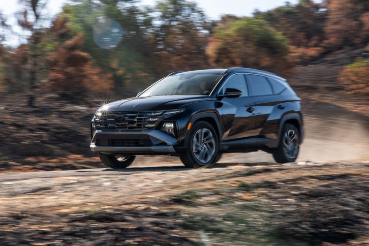 Hyundai Tucson yang meraih penghargaan TSP+ dari Lembaga Keselamatan Amerika 
