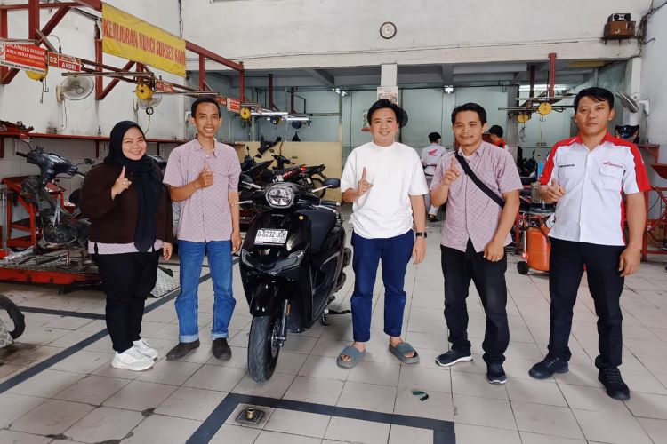 Konsumen Honda mendapatkan layanan maksimal di Bengkel AHASS Wahana Honda Jakarta