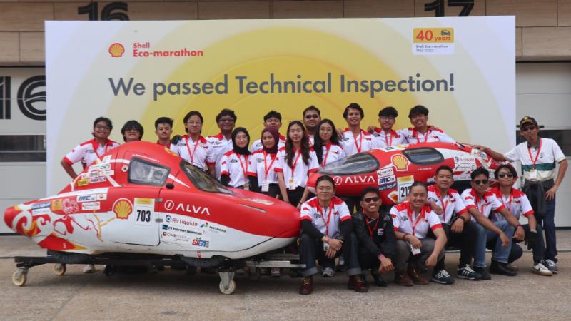 Tim UI SMV, Shell Eco-Marathon Asia 2025 (Foto: Alva)