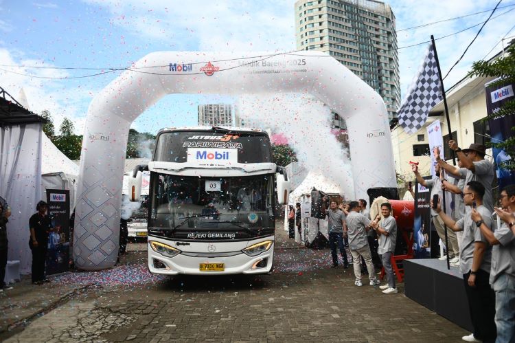 PT EMLI melepas pergikan ratusan pemudik dalam program bertajuk `Mudik Bareng 2025` dari Jakarta