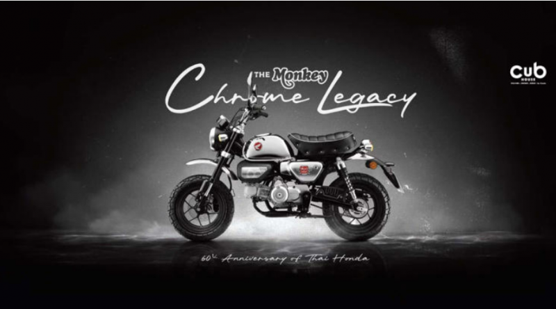 Honda Monkey Chrome Legacy 60th Anniversary: Edisi Spesial Berlapis Krom yang Makin Kinclong!