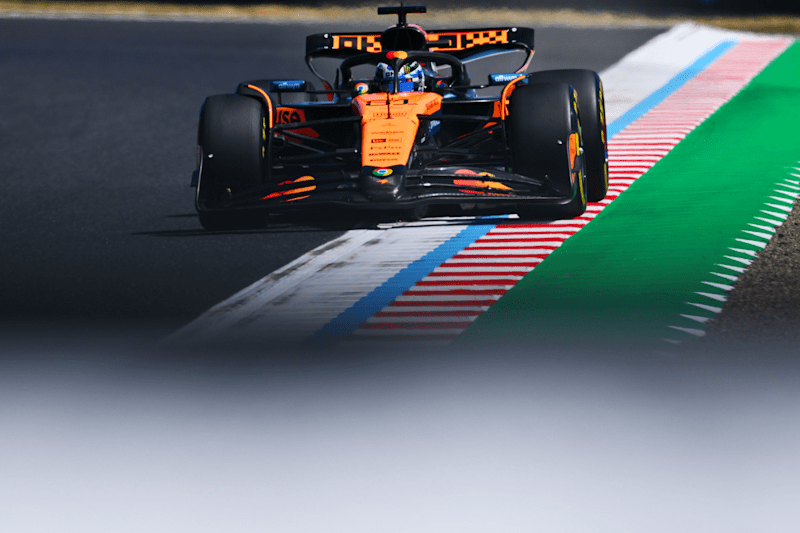 McLaren MCL39 berkuasa di GP Jepang lewat duet Lando Norris dan Oscar Piastri. (Foto: f1) 