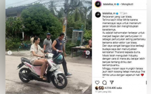 Lisa Blackpink Naik Motor Beat Karbu di Lokasi Syuting, Netizen Indonesia Langsung Heboh