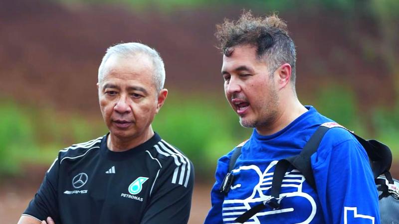 M Yassin Kosasih Di Sesi Latihan Sprint Rally 2025 (Foto: IG/@rifato)