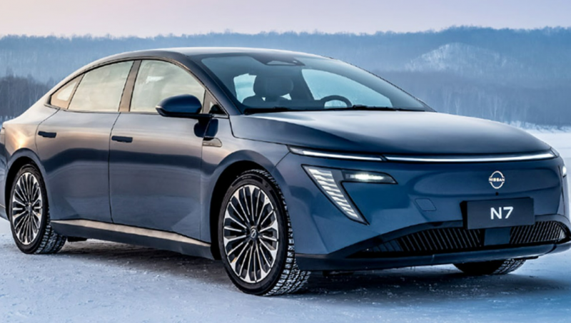 Nissan Luncurkan N7 Sedan Listrik Futuristik Harga di Bawah 450 Juta Siap Tantang BYD Han