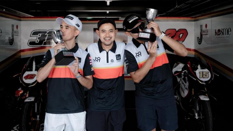 MS Glow For Men Racing Team Borong Piala Kemenangan