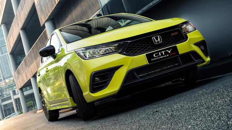 New Honda City Hatchback RS - Electric Lime Metallic (Foto: HPM)