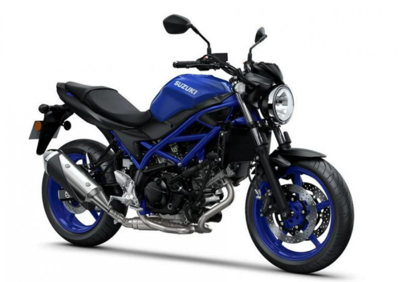 Suzuki SV650 2025 Sportbike Mesin V-Twin Bergaya Klasik Modern