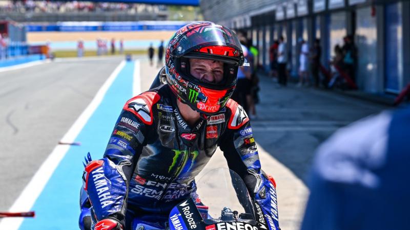F. Quartararo (Kanan) dan F. Bagnaia (Kiri) (Foto: Yamaha)