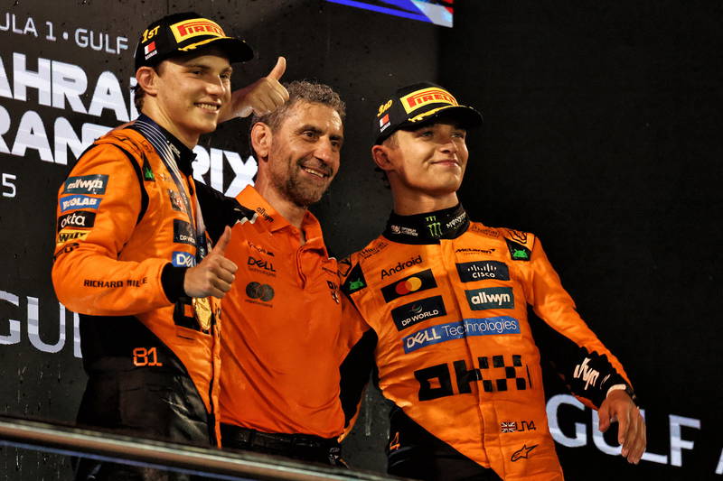 Oscar Liastri dan Lando Norris, duel internal di skuad McLaren. (Foto: xpb-speedcafe)