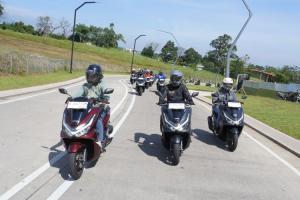 New Honda PCX160 Media Exploration, Buktikan Kenyamanan Perjalanan dengan Honda RoadScync