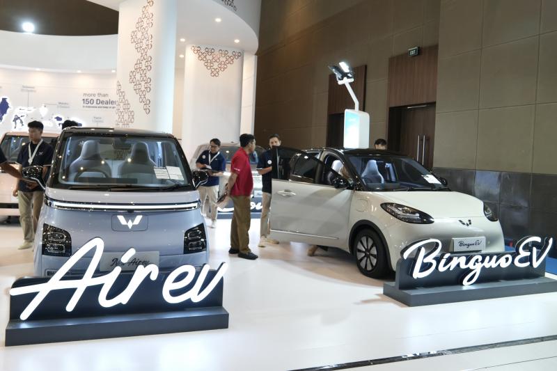 Deretan mobil listrik Wuling yang menjadi primadona di PEVS